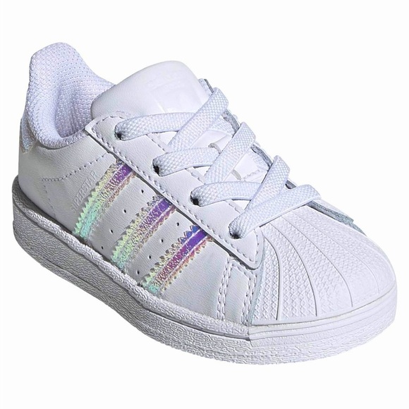 Adidas Originals Superstar White Metallic Kids Baby Superstar